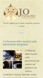 Mobile Screenshot of jopistacchio.it